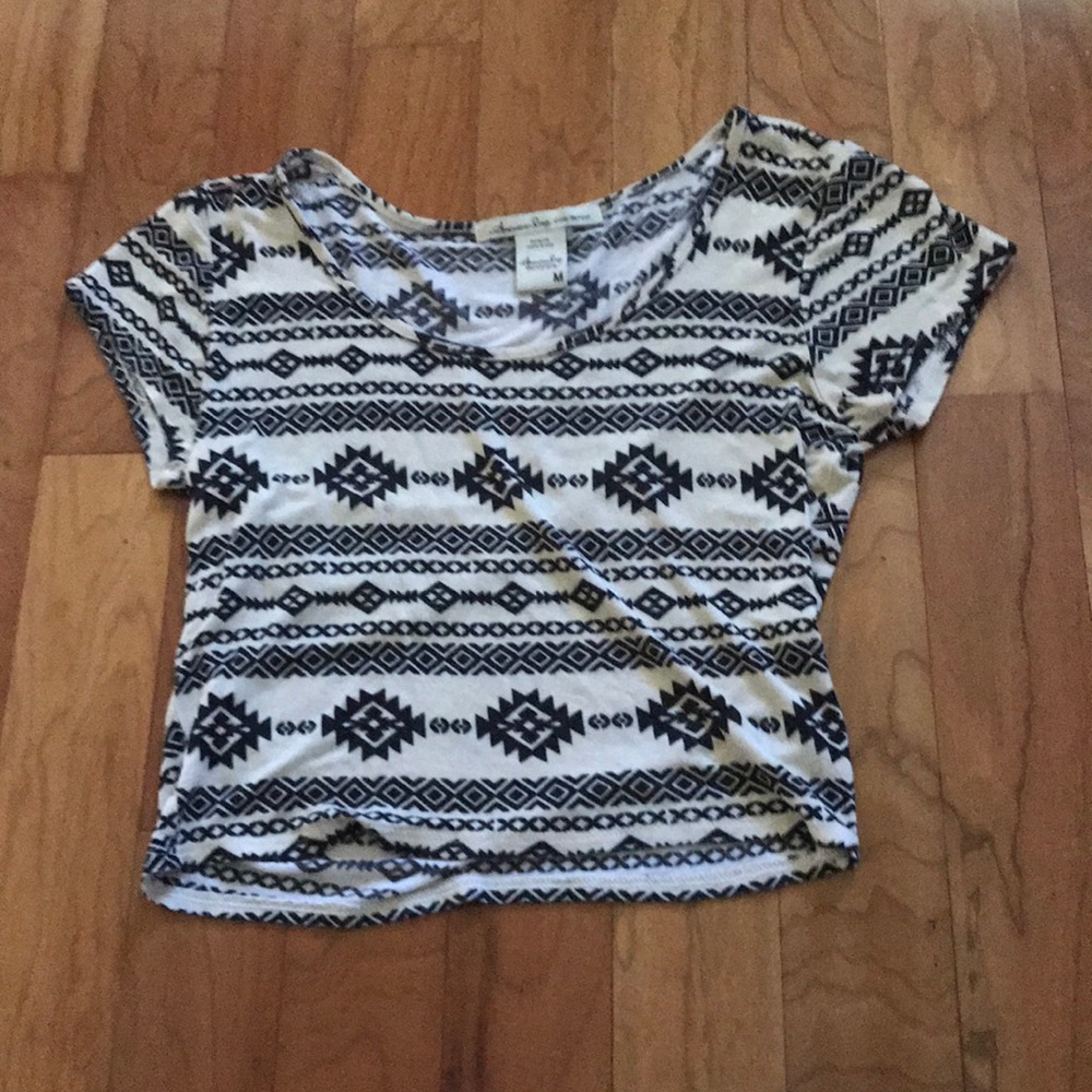 patterned american rag shirt